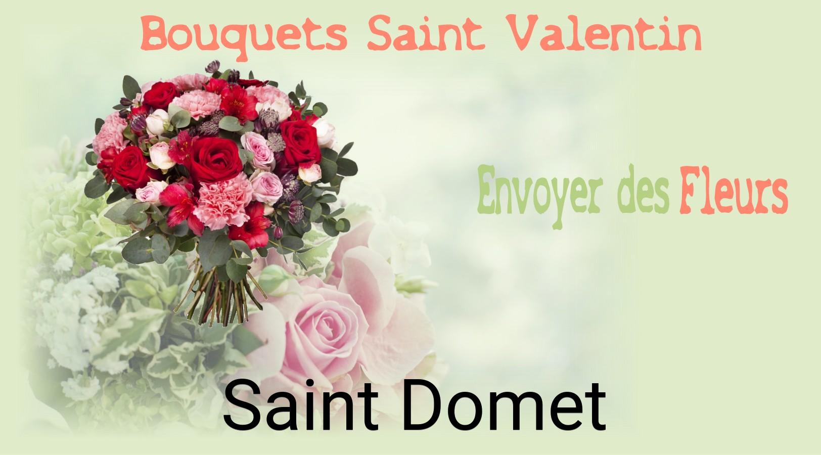 Roses de Saint-Valentin livrées à Saint-Domet